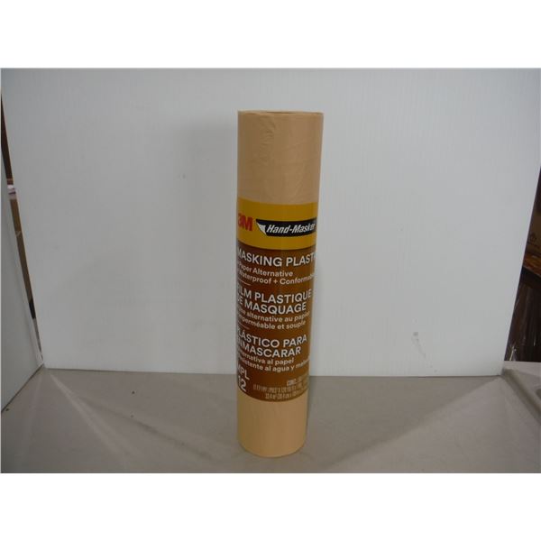 ROULEAU DE PLASTIQUE À MASQUER 3M HAND-MASKER MPL12, 12"X360'