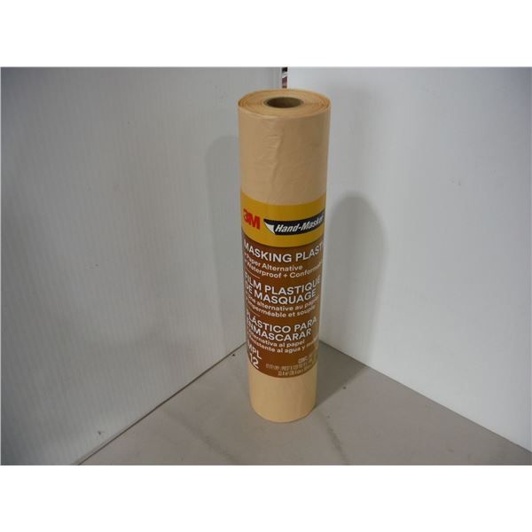 ROULEAU DE PLASTIQUE À MASQUER 3M HAND-MASKER MPL12, 12"X360'