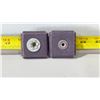 Image 1 : TAMPON ABRASIF CARRÉ MERIT #08834184463 1-1/2"X1-1/2"X1/2" GRAIN 80 ŒILLET 1/4"