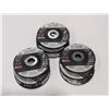 Image 1 : LOT DE 9 MEULES LONGUE DURÉE UNITED ABRASIVES A24R 4-1/2"X1/4" ALÉSAGE 7/8" OXYDE D'ALUMINIUM TYPE 2