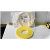 Image 2 : LOT DE 19 RUBANS DE GESTION DE CÂBLES VELCRO 75'X5/8" AUTO-AGRIPPANT JAUNE