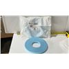 Image 1 : LOT DE 20 RUBANS DE GESTION DE CÂBLES VELCRO 75'X5/8" AUTO-AGRIPPANT BLEU