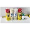 Image 1 : LOT DE 4 PEINTURES EN AÉROSOL ASSORTIES