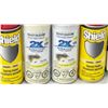 Image 2 : LOT DE 4 PEINTURES EN AÉROSOL ASSORTIES