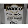 Image 2 : LOT DE 3 HUILES DANOISES WATCO (947ML) GRIS CARBONE