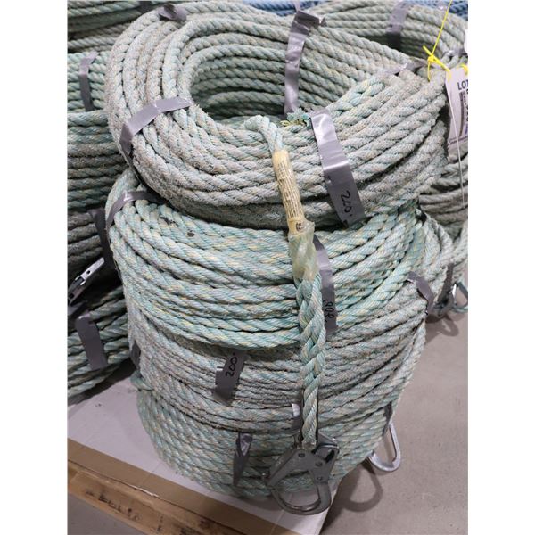 *USAGÉ* CORDE AVEC CROCHET 200' (VERT)