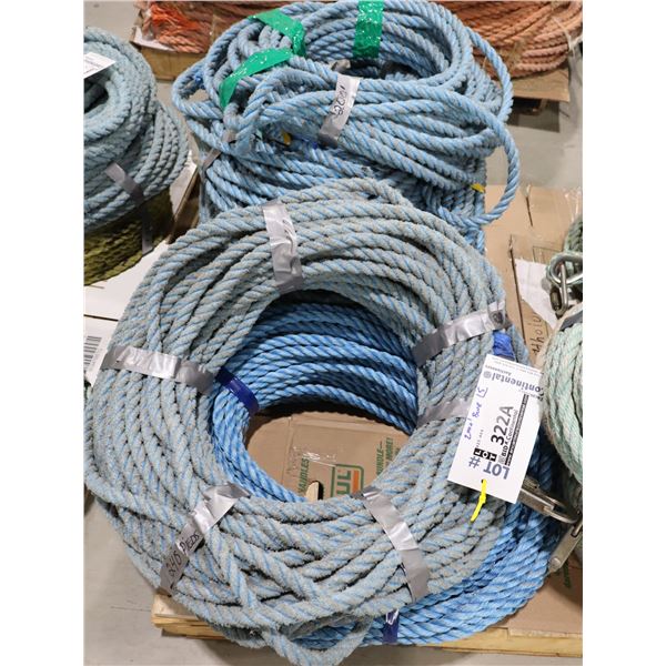 *USAGÉ* CORDE AVEC CROCHET 150' (VERT)