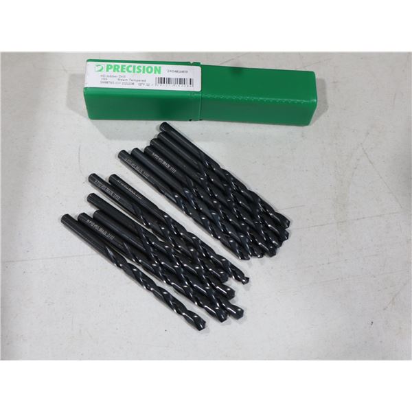 LOT DE 34 FORETS HÉLICOÏDAUX PRECISION