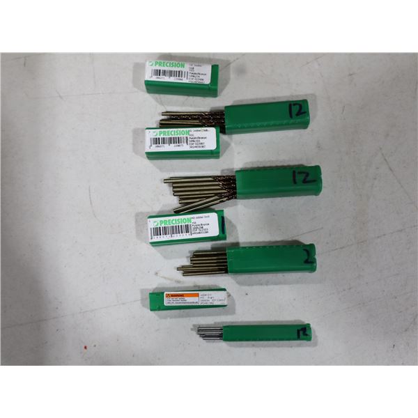 LOT DE 55 FORETS HÉLICOÏDAUX PRECISION