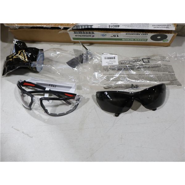 LOT DE 10 LUNETTES DE SÉCURITÉ ASSORTIES