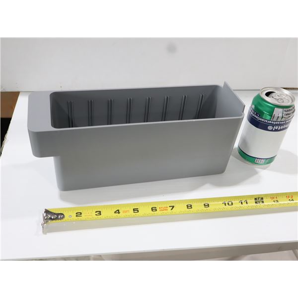 BAC/TIROIRS EN PLASTIQUE 11-5/8"X3-3/4"X4-3/8" (GRIS)