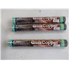 Image 1 : LOT DE 3 BÂTONS DE MASTIC RENFORCÉ AU CUIVRE QUIKCOPPER (114G)