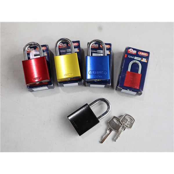 CADENAS À CLÉ ABUS 72/40 (COULEURS ASSORTIES)