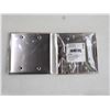Image 1 : PLAQUE MURALE AVEUGLE 2 CASES LEVITON #84025-40 (INOXYDABLE)
