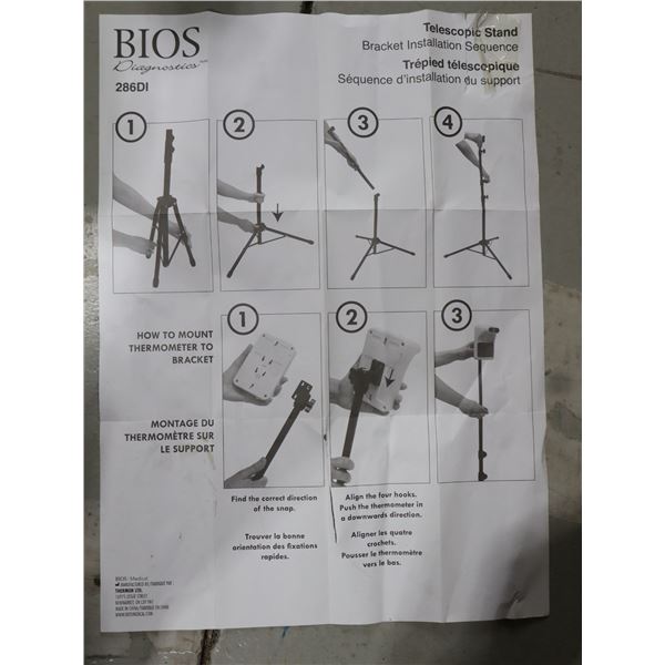 TRÉPIED TÉLESCOPIQUE BIOS DIAGNOSTICS