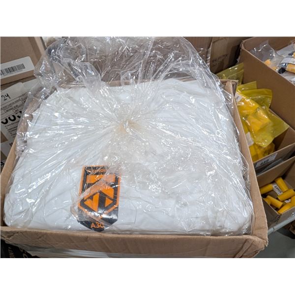 BOÎTE DE 25 COMBINAISONS ANSELL KLEENGUARD A30 MOYEN BLANC SMS