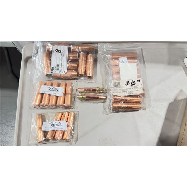 LOT DE 28 BUSES DE SOUDAGE ASSORTIES