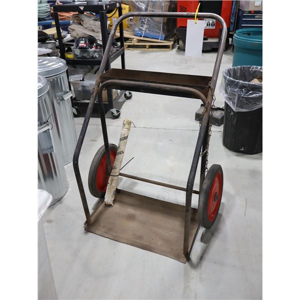 CHARIOT DOUBLE POUR BOUTEILLES DE GAZ