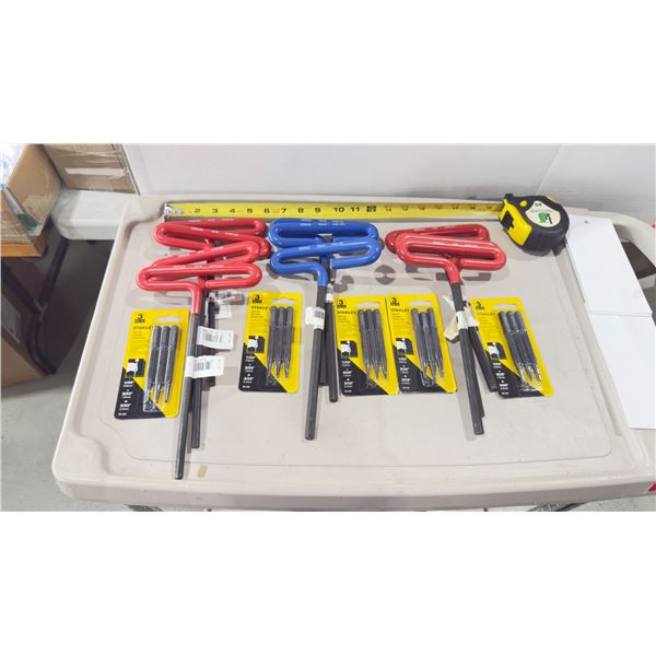 LOT DE 15 OUTILS HEXAGONAUX ASSORTIS