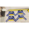 Image 1 : LOT DE 4 SERRE-JOINTS D'ANGLE LÉGERS IRWIN 3"