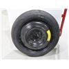 Image 1 : ROUE DE SECOURS COMPACTE KENDA SUR JANTE NOIRE T125/70D16
