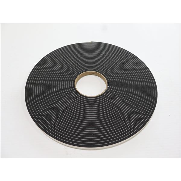 LOT DE 17 ROULEAUX DE MOUSSE COUPE-FROID 1 COTE ADHÉSIVE 1/2"
