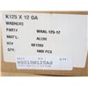 Image 2 : BOÎTE DE 1000 RONDELLES D'ANCRAGE DE LAÇAGE (K125X12GA) ALUMINIUM