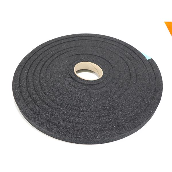 BOÎTE DE 18 ISOLANTS EN MOUSSE NOIRS 5/8"X1'' 25'/ROULEAU