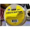 Image 4 : LOT DE 50+ RUBAN ASSORTI (SCOTCH 410 1/2",&  DUCT TAPE ROUGE, NOIR, ET JAUNE)