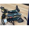 Image 2 : LOT DE 3 OUTILS DE MEULAGE ÉLECTRIQUES **POUR PIÈCES (2 FONCTIONNENT PAS) **