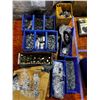 Image 1 : LOT D'ATTACHES ASSORTIES: BAGUE FITTING, SUPPORT DE TABLETTE, BTE DE 1000 ECROUS