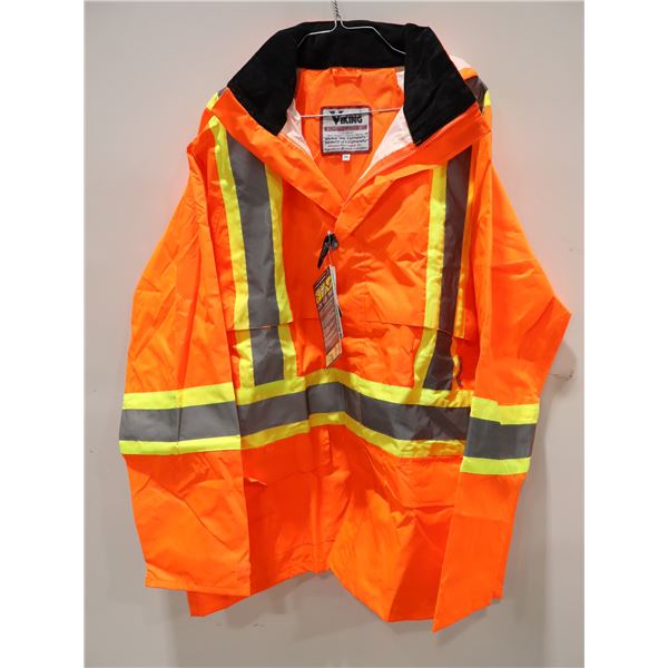 LOT DE 2 MANTEAUX DE SÉCURITÉ HAUTE VISIBILITÉ VIKING (ORANGE)