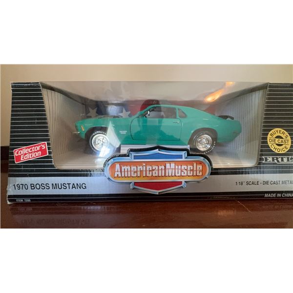 American Muscle 1970 Ford Boss 429 Mustang 1:18 Scale Die Cast Model