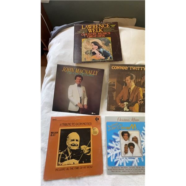5 Vinyl LP Records By Various Artists