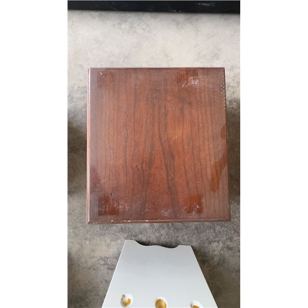 Wooden Box with Rope Detailing