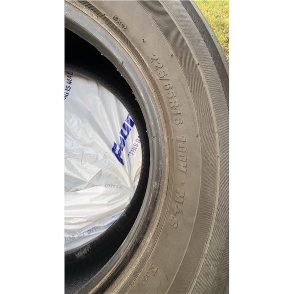 4 Westlake 225/55R16 100H M+S Tires