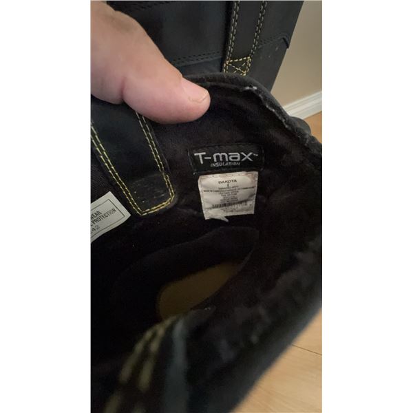 Dakota T-Max Insulated Work Boots, Size 12