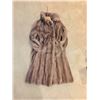 Image 1 : Budd's Furs Full-Length Mink Coat with Embroidered Lining