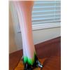 Image 12 : Murano Art Glass Vase, Huichol Beaded Jaguar, Barometer