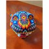 Image 3 : Murano Art Glass Vase, Huichol Beaded Jaguar, Barometer