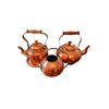 Image 1 : Portuguese Copper Teapots and Watering Can Trio