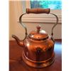 Image 6 : Portuguese Copper Teapots and Watering Can Trio