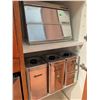 Image 2 : Queenline By Parmalite Chrome Kitchen Canister Set and Dispensers