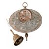 Image 1 : Caravelle Desk Clock With Brass Stand and Bell