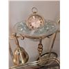 Image 2 : Caravelle Desk Clock With Brass Stand and Bell