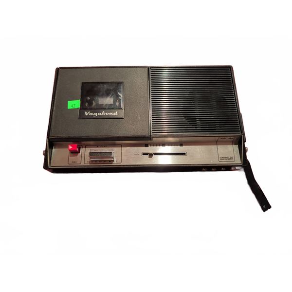 Vagabond Model 12-112B Solid State Cassette Recorder
