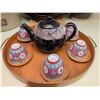 Image 4 : Kitchenware Lot Including Amana Country Cooker, Tea Set, and Sears Plates