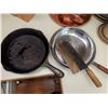 Image 8 : Kitchenware Lot with Hearthside Stoneware, Wood Bowls, Pans