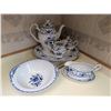 Image 2 : Johnson Bros Indies Blue Ironstone Tea Set and Serveware