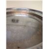 Image 14 : Silver Plate and Glass Barware Set Including Trays and Goblets